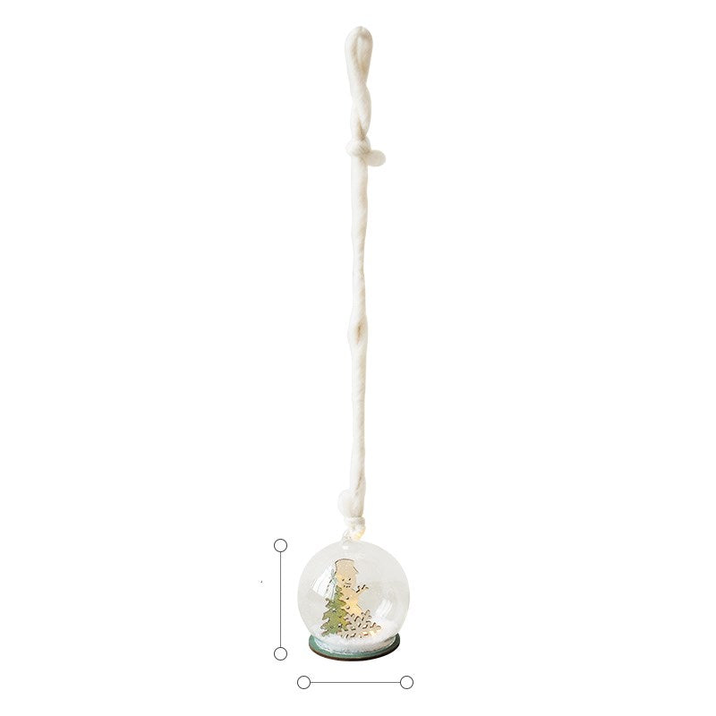 Glass Christmas Scene Lights – view 2