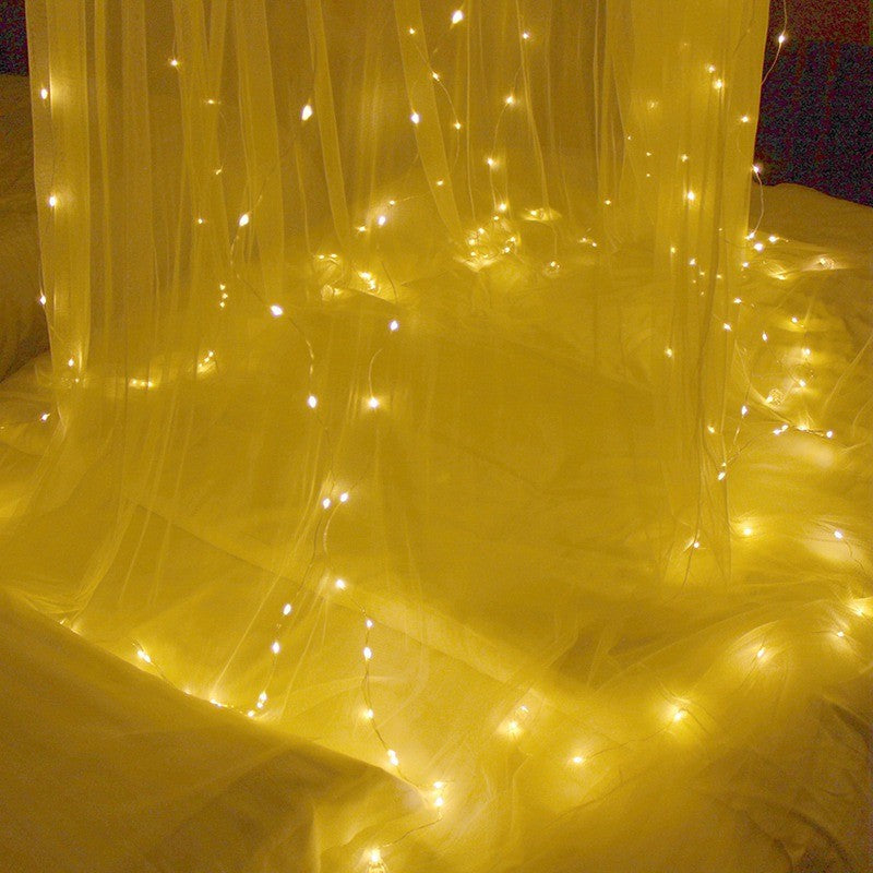 LED Curtain Lights with Remote – view 3
