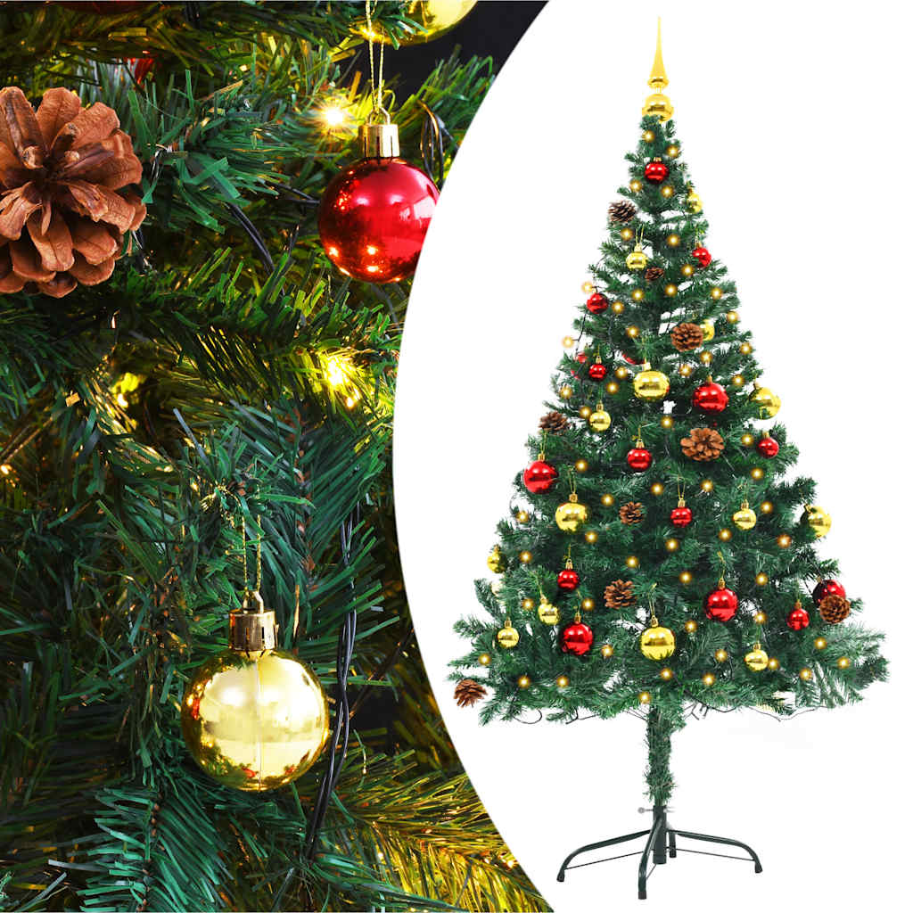 Pre-Lit Christmas Tree with Baubles – view 11