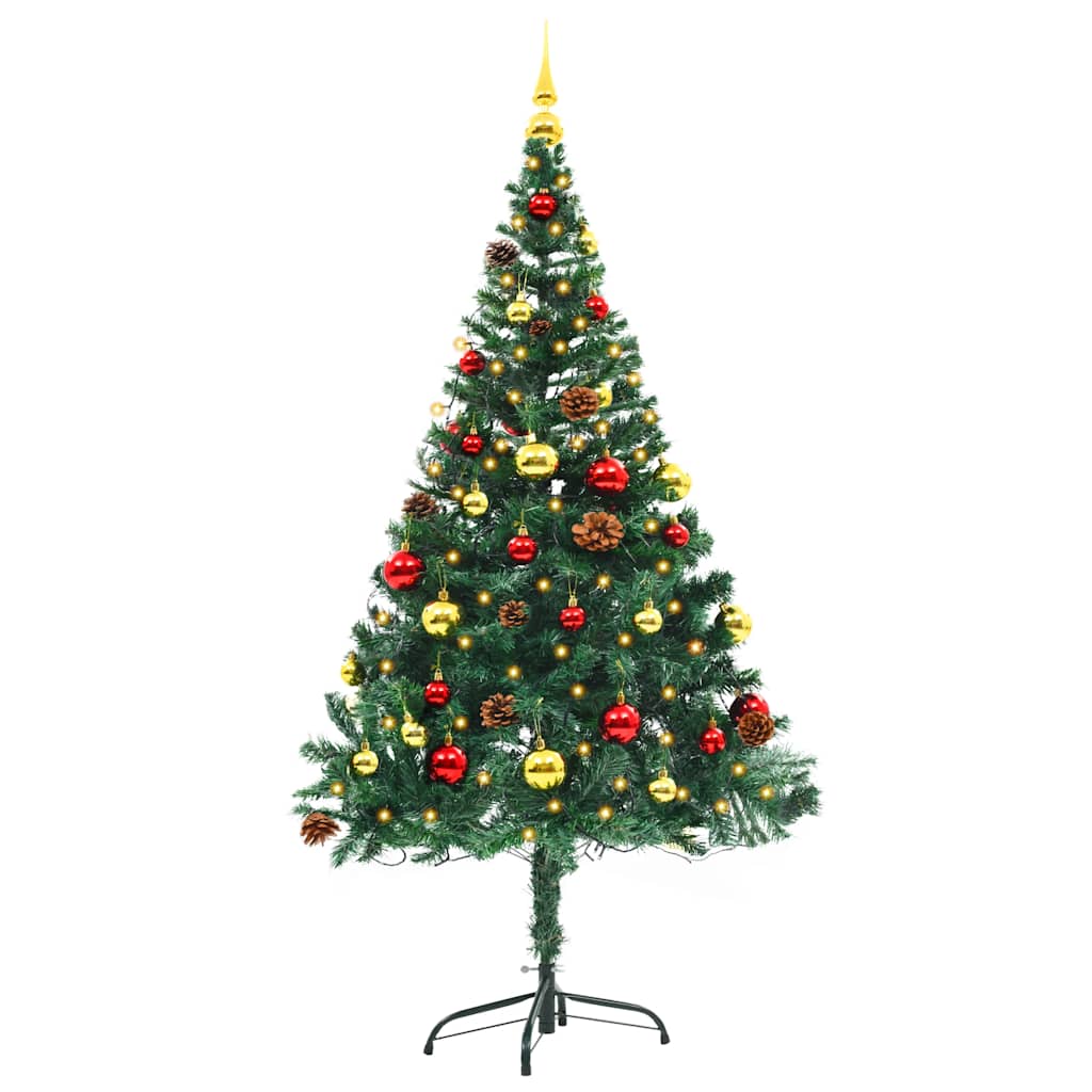Pre-Lit Christmas Tree with Baubles – view 5