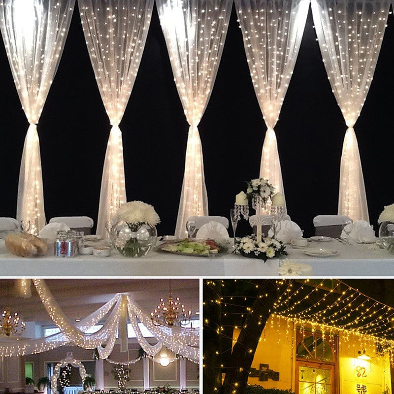 LED Curtain Lights with Remote – view 2