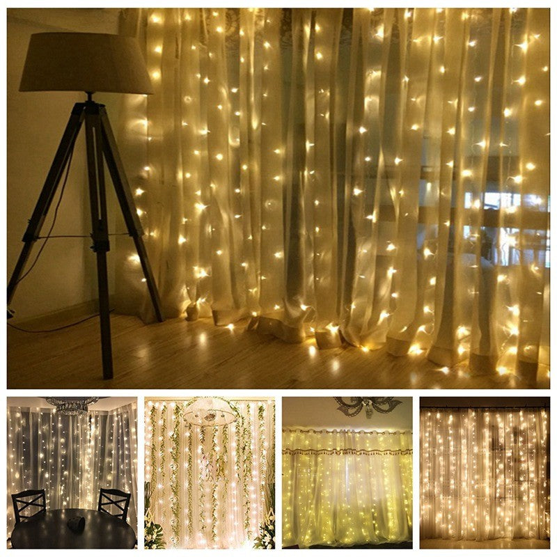 LED Curtain Lights with Remote – view 4