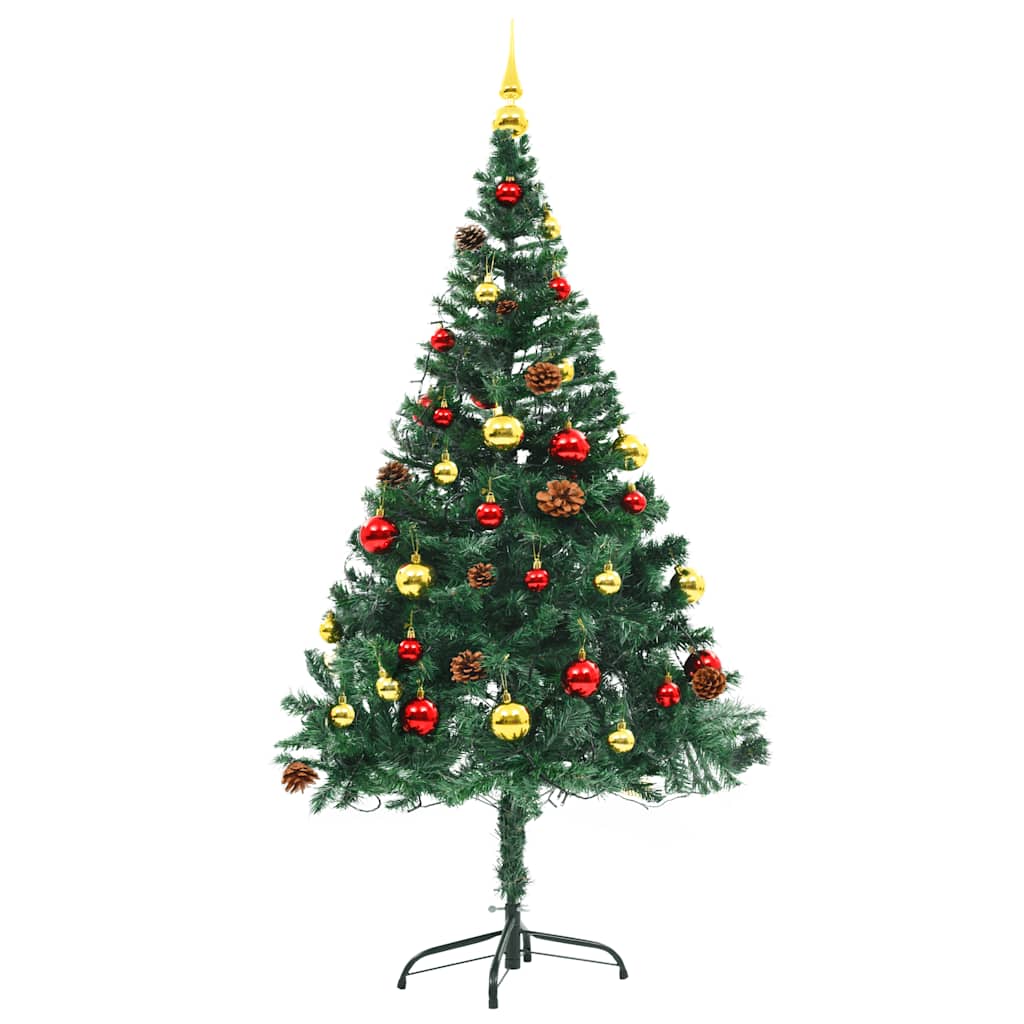 Pre-Lit Christmas Tree with Baubles – view 6