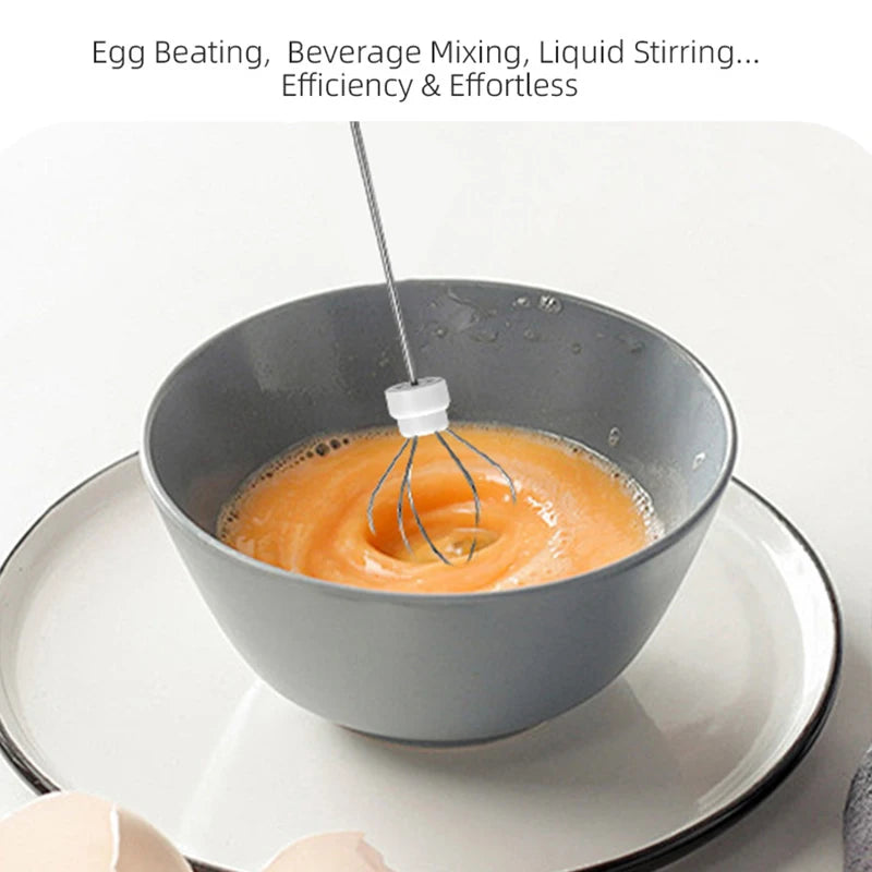 Rechargeable Milk Frother & Whisk – view 3