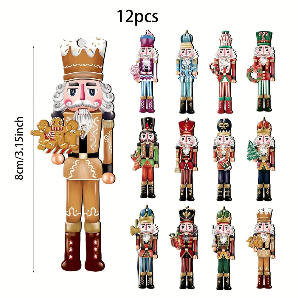 Wooden Nutcracker Ornaments (Set of 12) – view 4