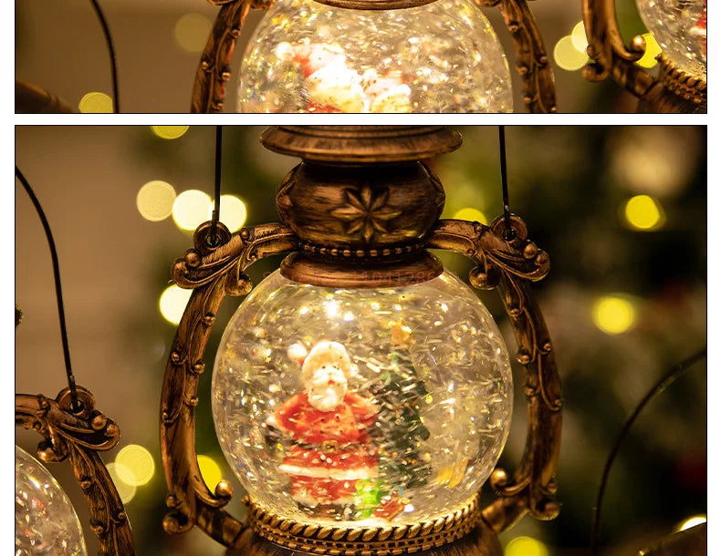 Musical Snow Globe Lantern