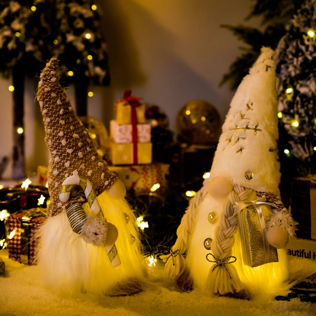 Glowing Christmas Gnome – view 2