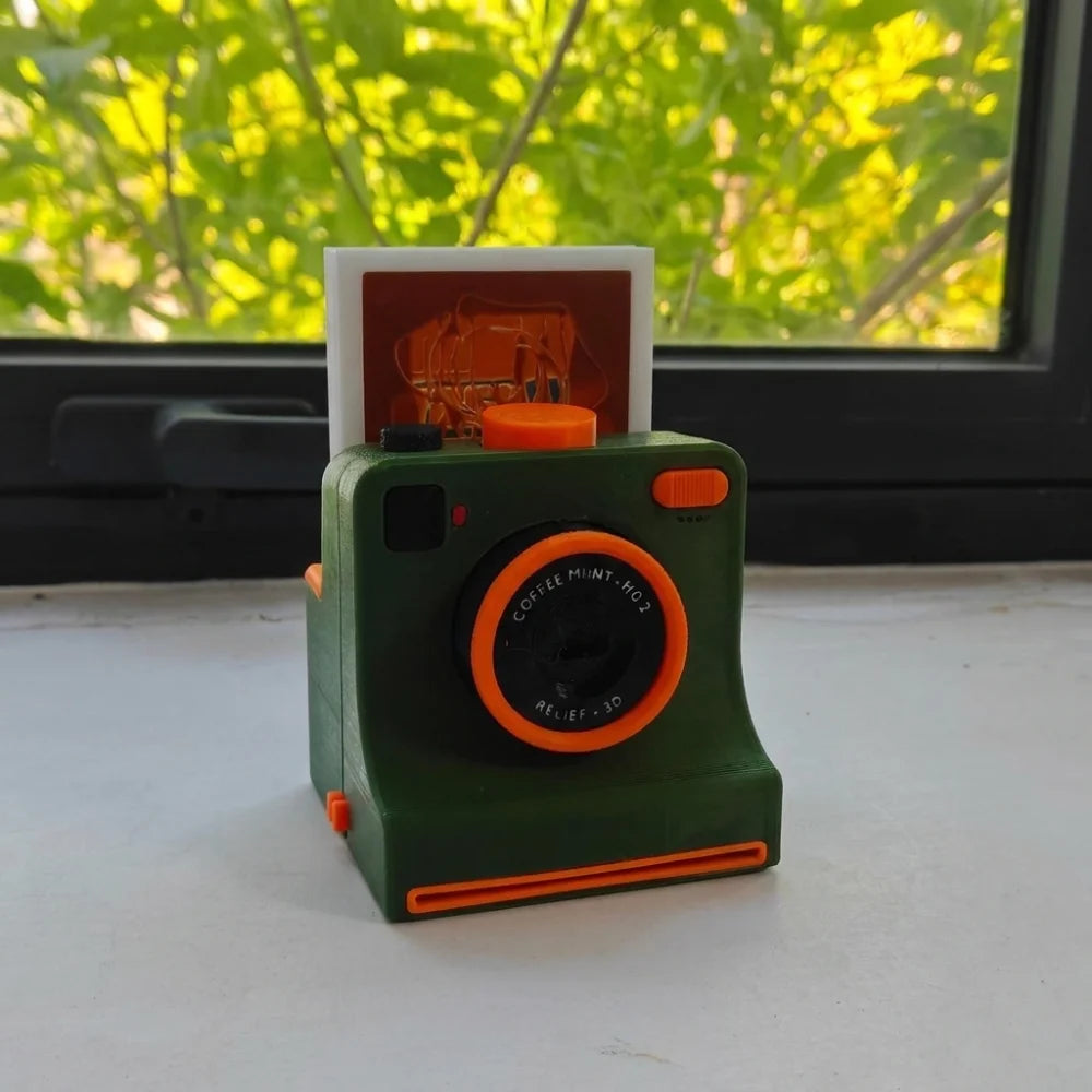 Latte Art Camera Stencil Printer