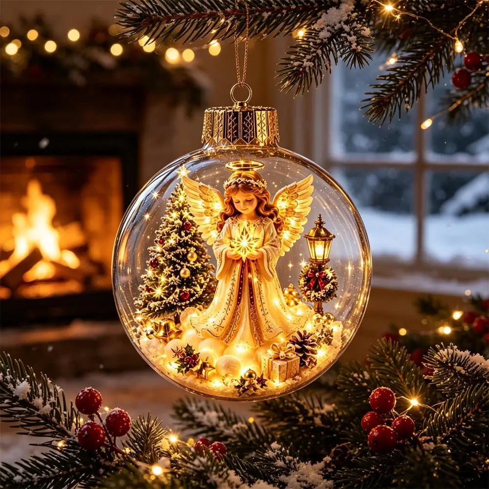 Glowing Christmas Story Crystal Ball – view 2