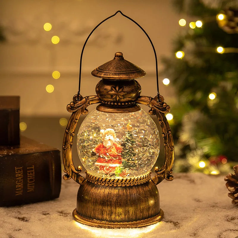 Musical Snow Globe Lantern