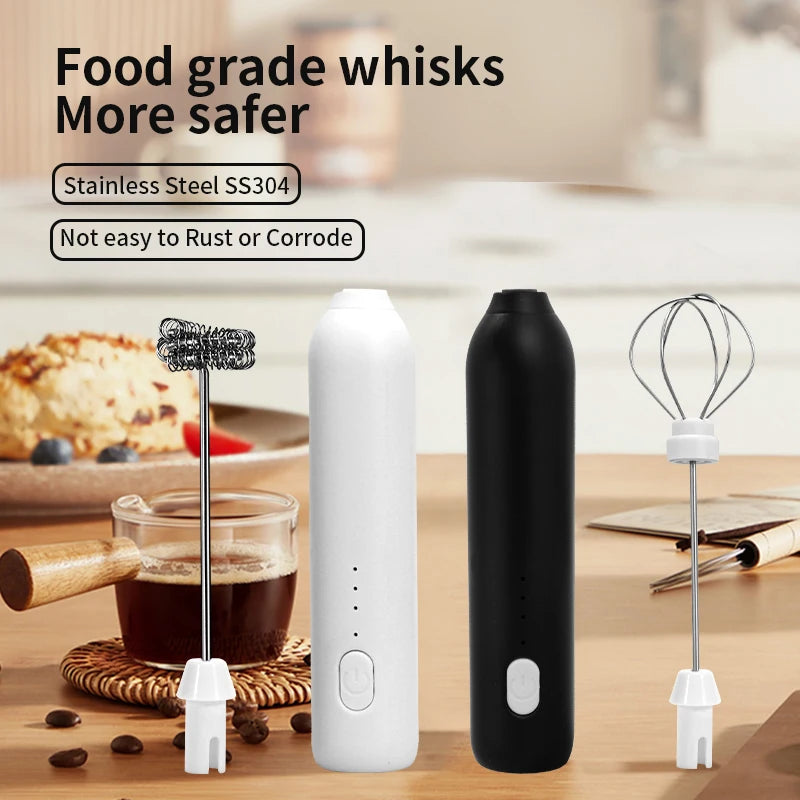 Rechargeable Milk Frother & Whisk – view 6