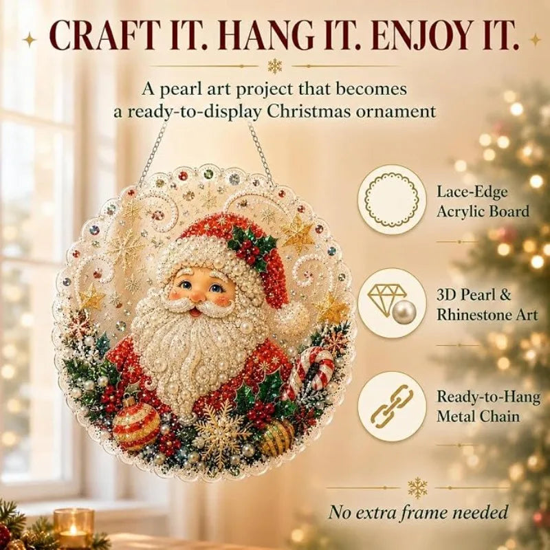 DIY Christmas Pearl Suncatcher Kit – view 4