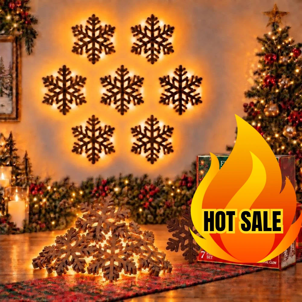 Santa Sleigh & Reindeer Glowing Wall Decor – view 10