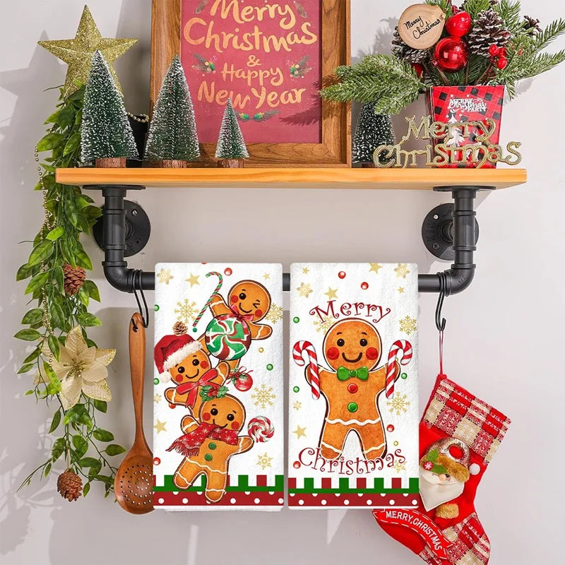 Gingerbread Christmas Kitchen Towels – view 4