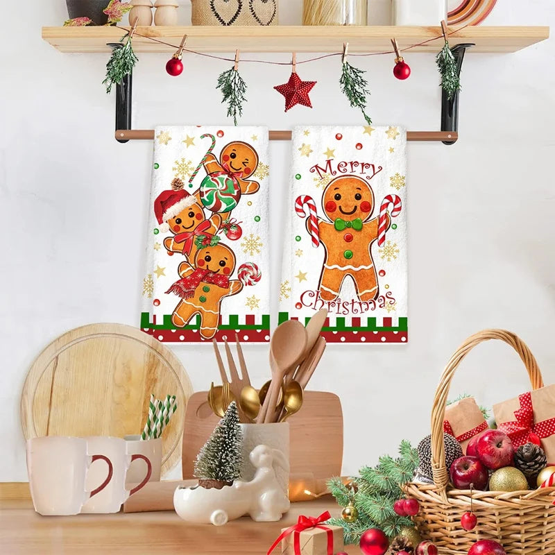 Gingerbread Christmas Kitchen Towels – view 5