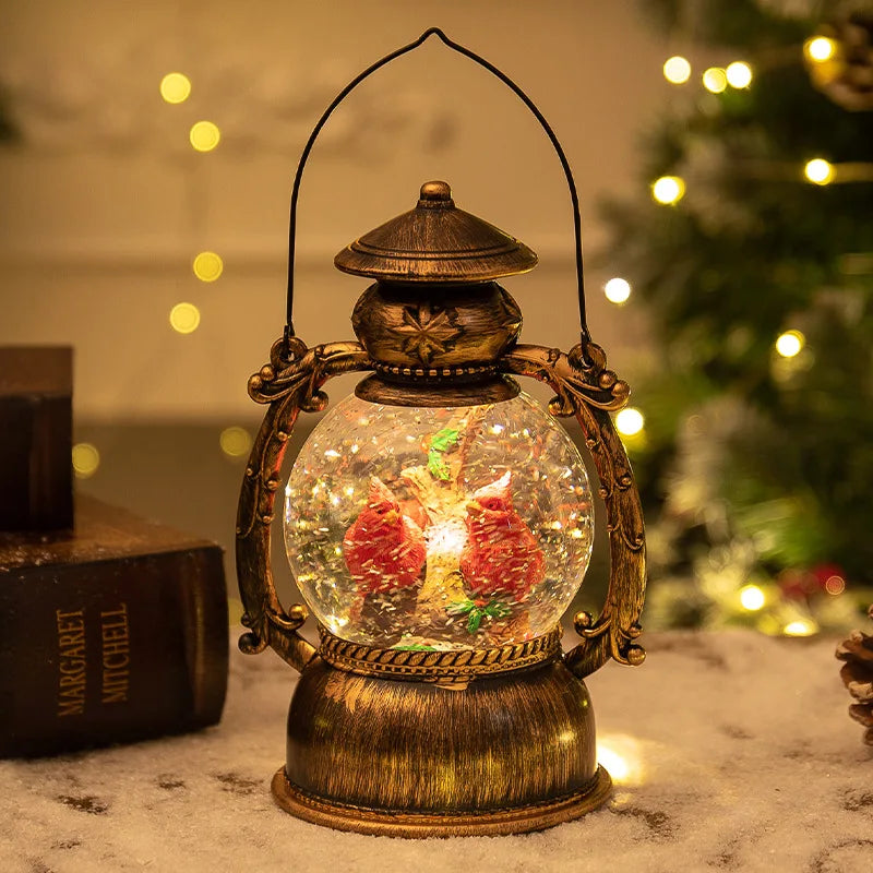 Musical Snow Globe Lantern