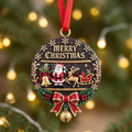 Snowflake & Santa Hanging Ornaments – view 6