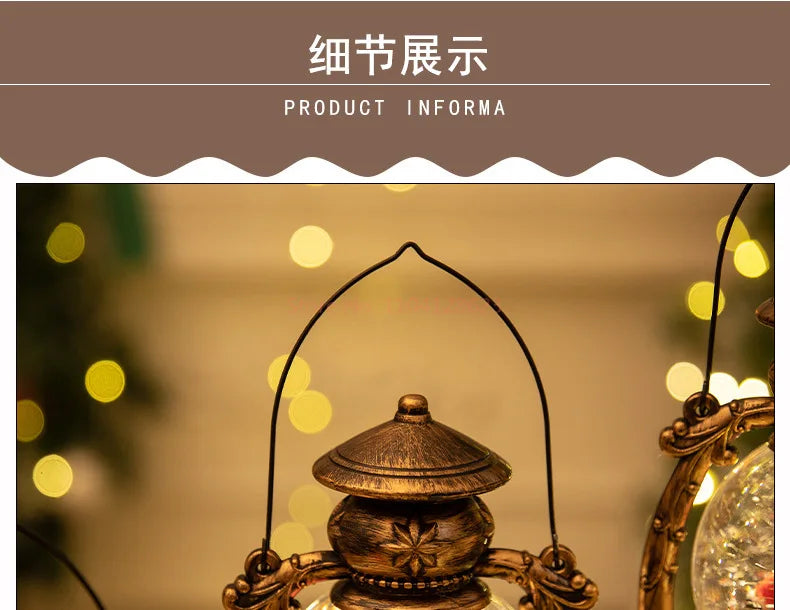 Musical Snow Globe Lantern – view 15