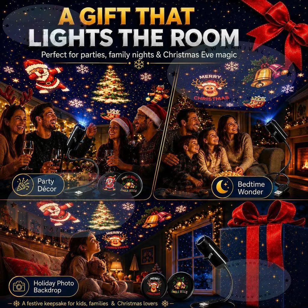 Christmas Tree Projector Night Light – view 6