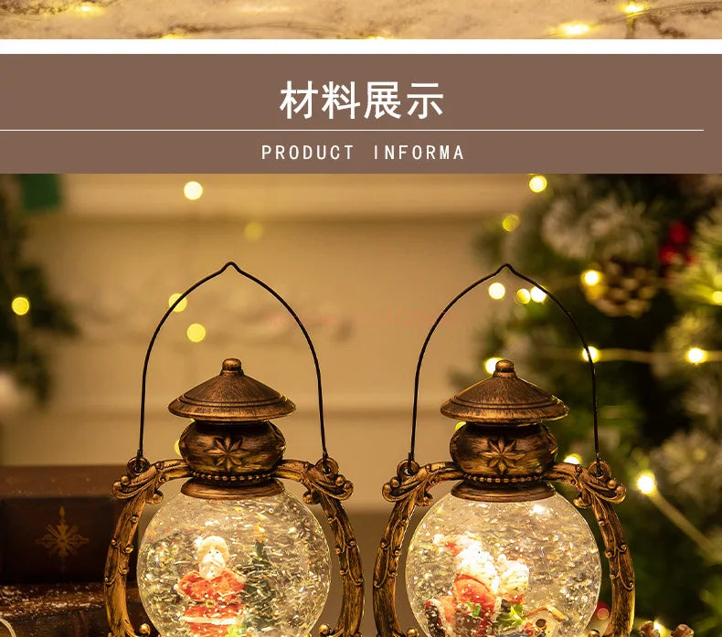 Musical Snow Globe Lantern – view 13