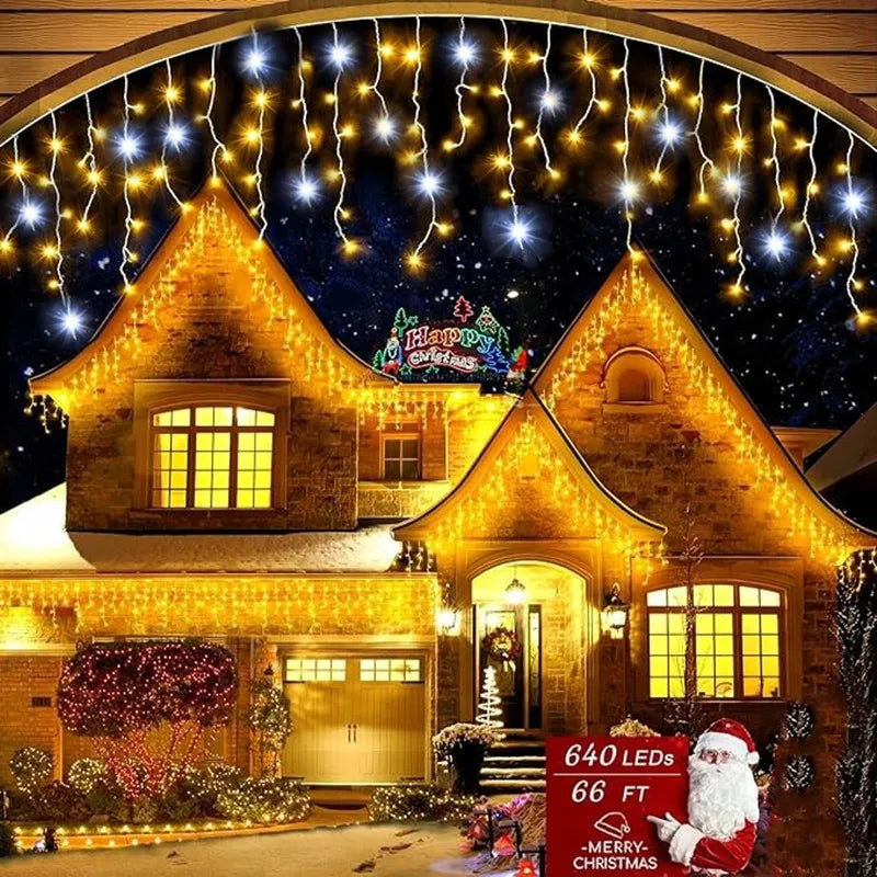 Twinkling Star Curtain Garland – view 7