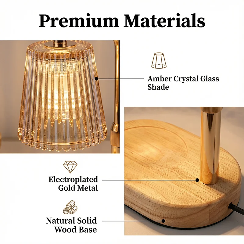 Candle Warmer Lamp with Timer – view 3