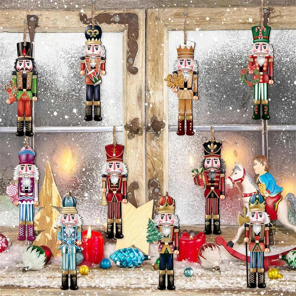 Wooden Nutcracker Ornaments (Set of 12) – view 3