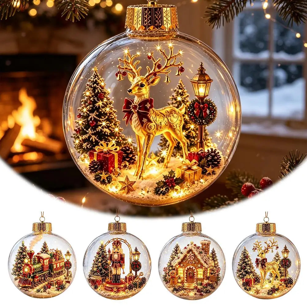 Glowing Christmas Story Crystal Ball – Home Hearth Well