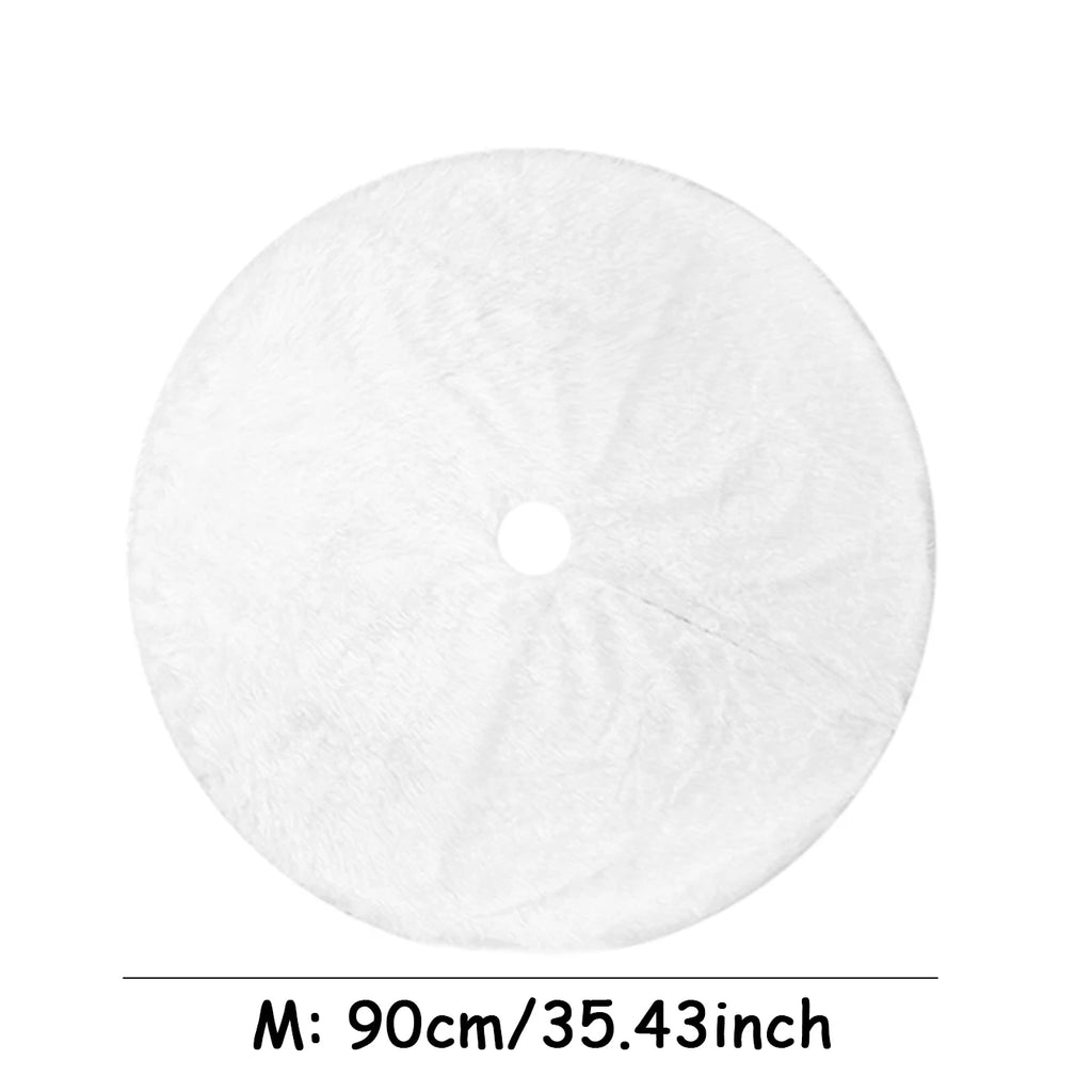 Faux Fur Christmas Tree Skirt – view 10