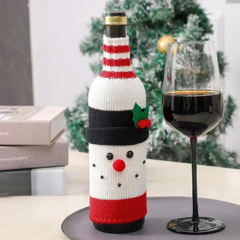 Christmas Wine Bottle Cover – view 7