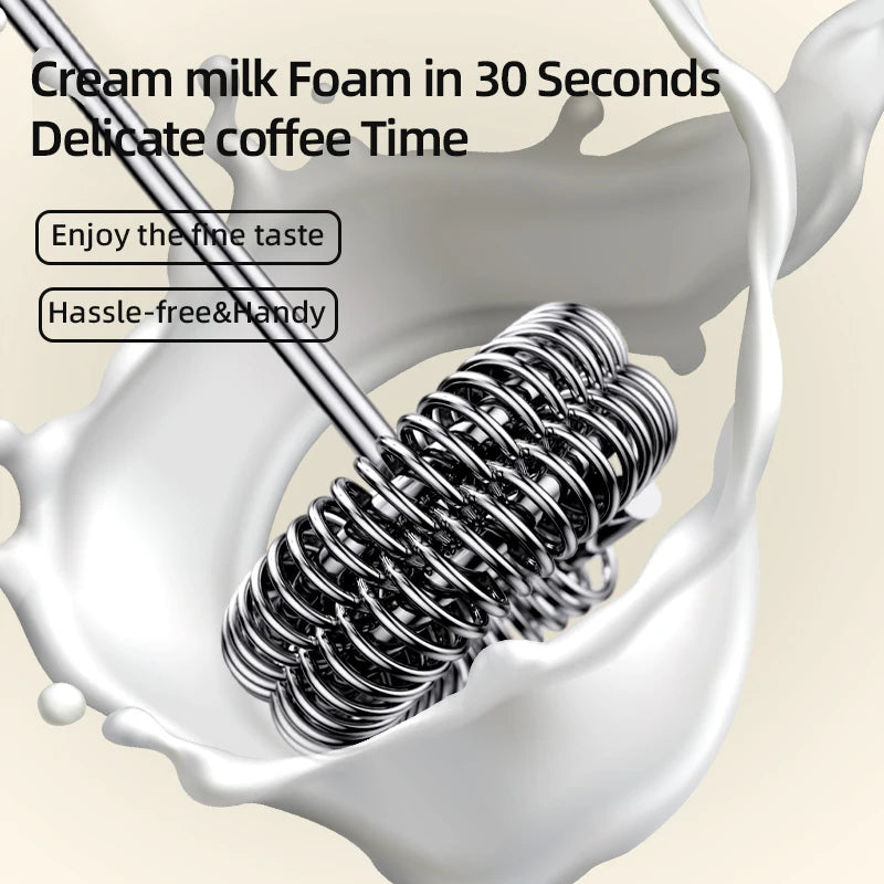 Rechargeable Milk Frother & Whisk – view 2