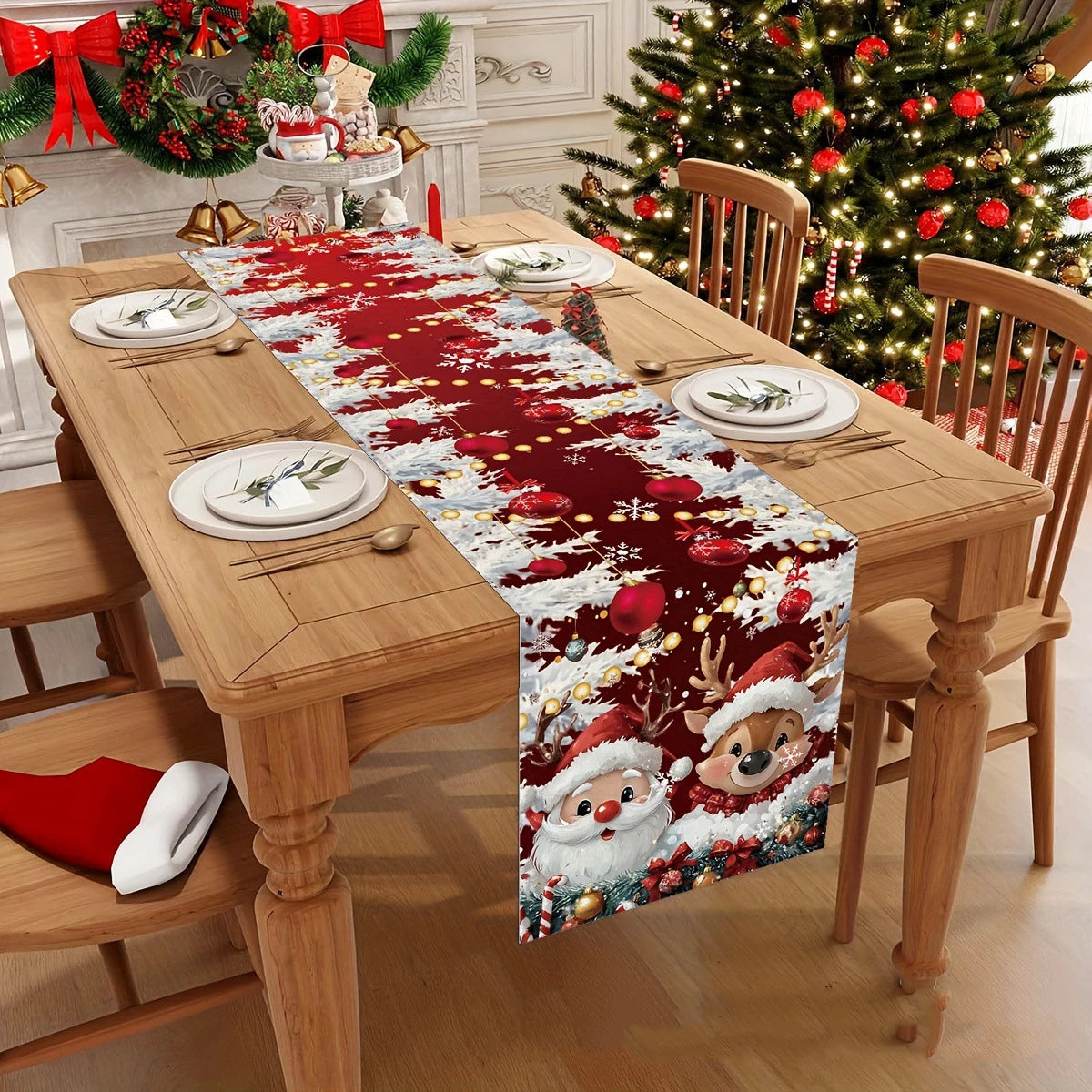 Merry Christmas Table Runner – view 10