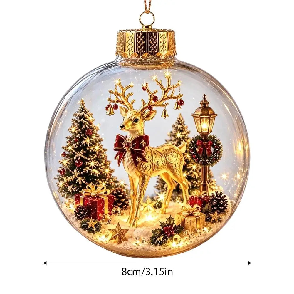 Glowing Christmas Story Crystal Ball – view 6