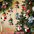 Handmade Snowman Ornaments (Set of 15) – view 7
