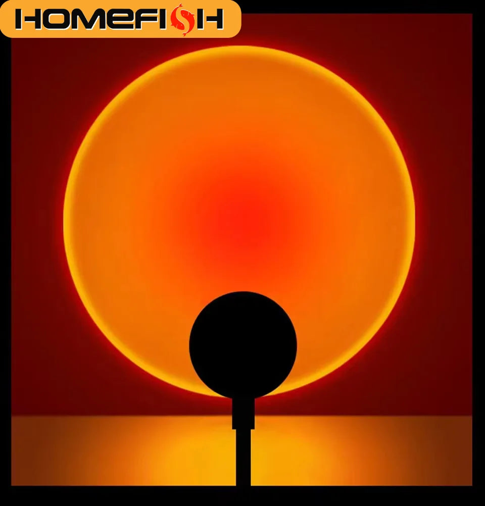 Sunset Glow Projection Lamp – Home Hearth Well