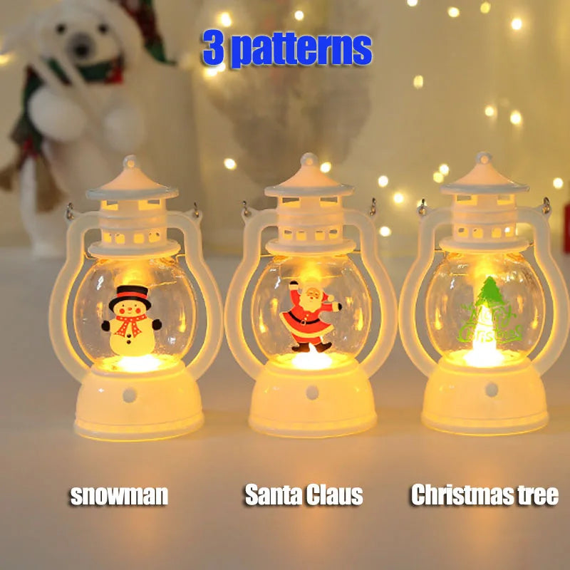 Santa & Snowman LED Lanterns – view 2
