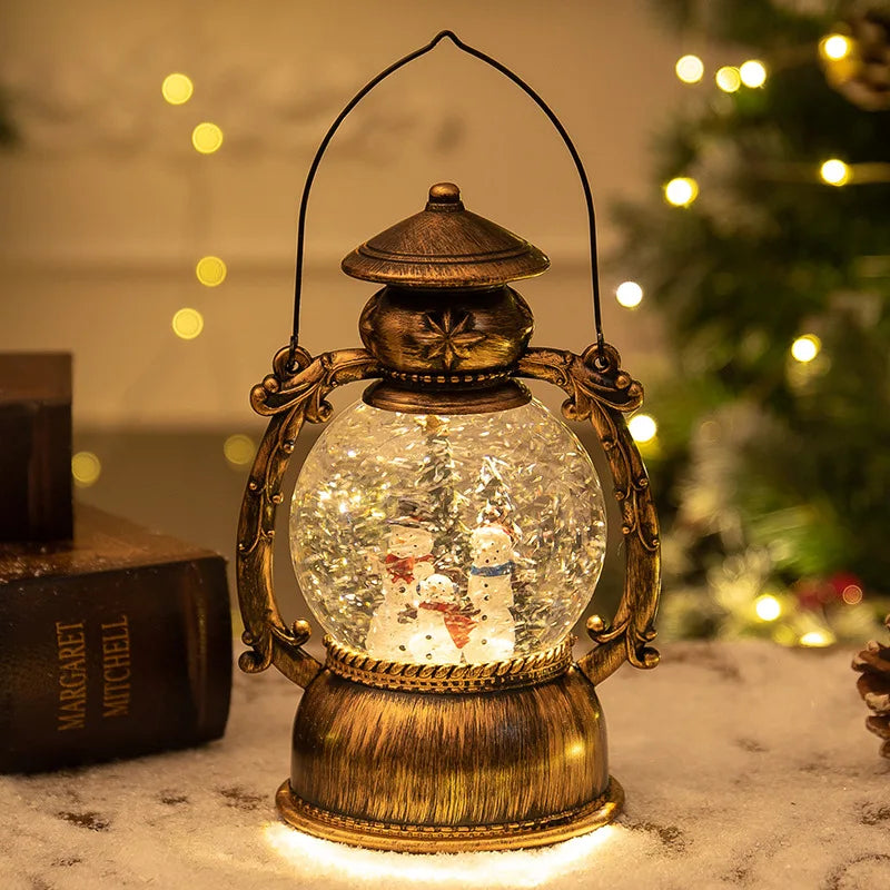 Musical Snow Globe Lantern