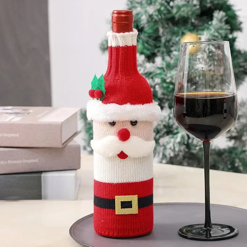 Christmas Wine Bottle Cover – view 8