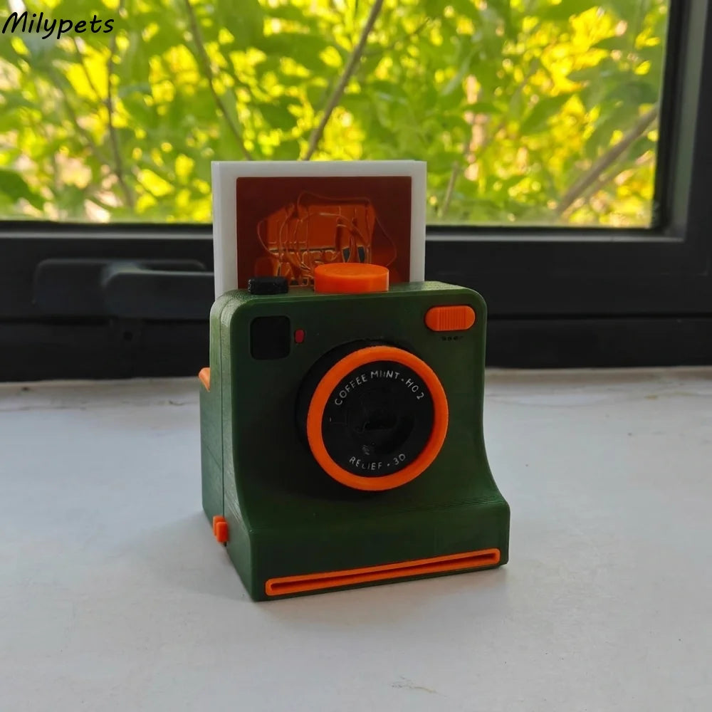 Latte Art Camera Stencil Printer