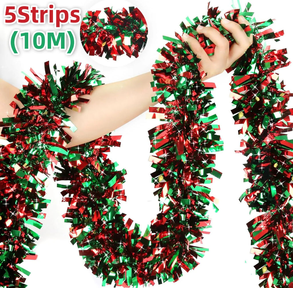 Tinsel Garland with Bows – view 11