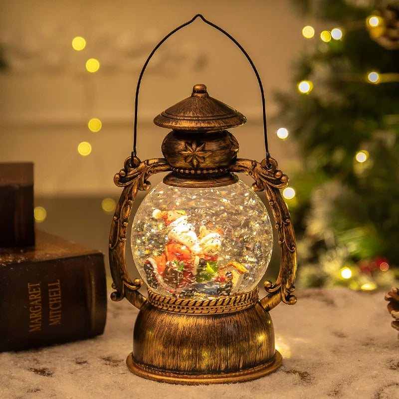 Musical Snow Globe Lantern