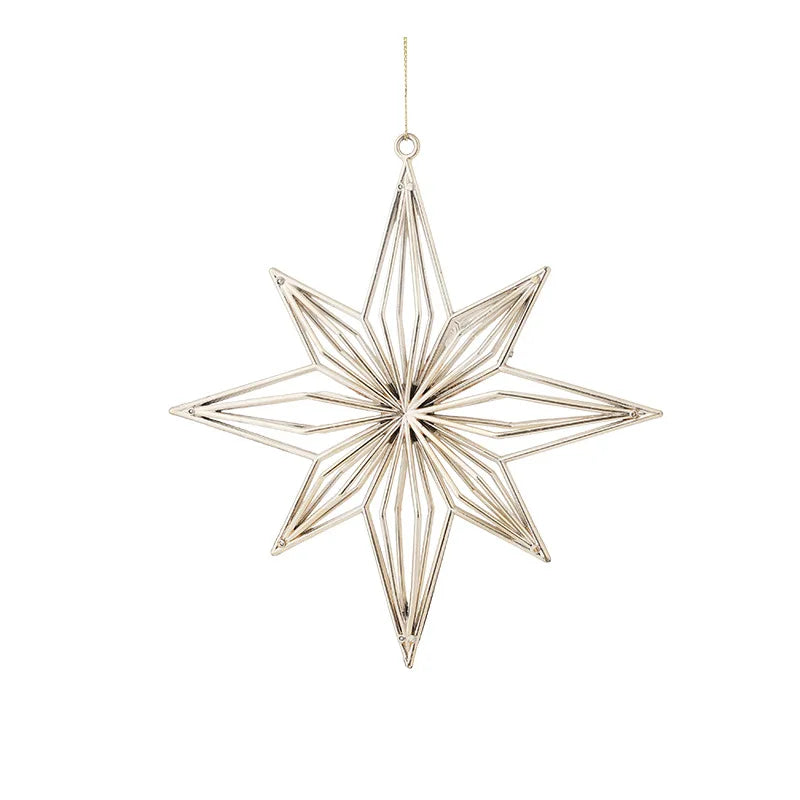 Gold Elk, Angel & Snowflake Ornaments – view 6