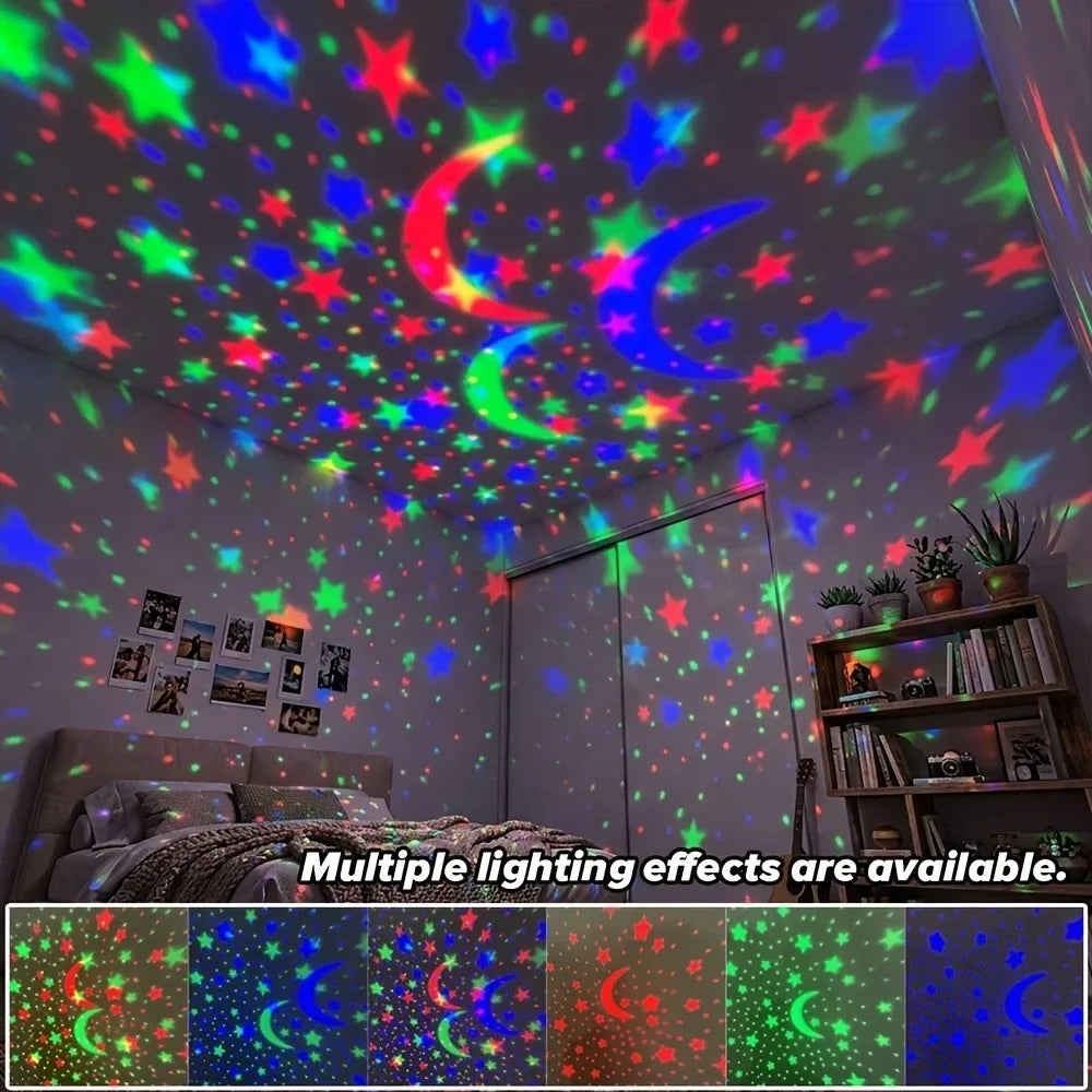 Starry Sky Night Light Projector – Home Hearth Well