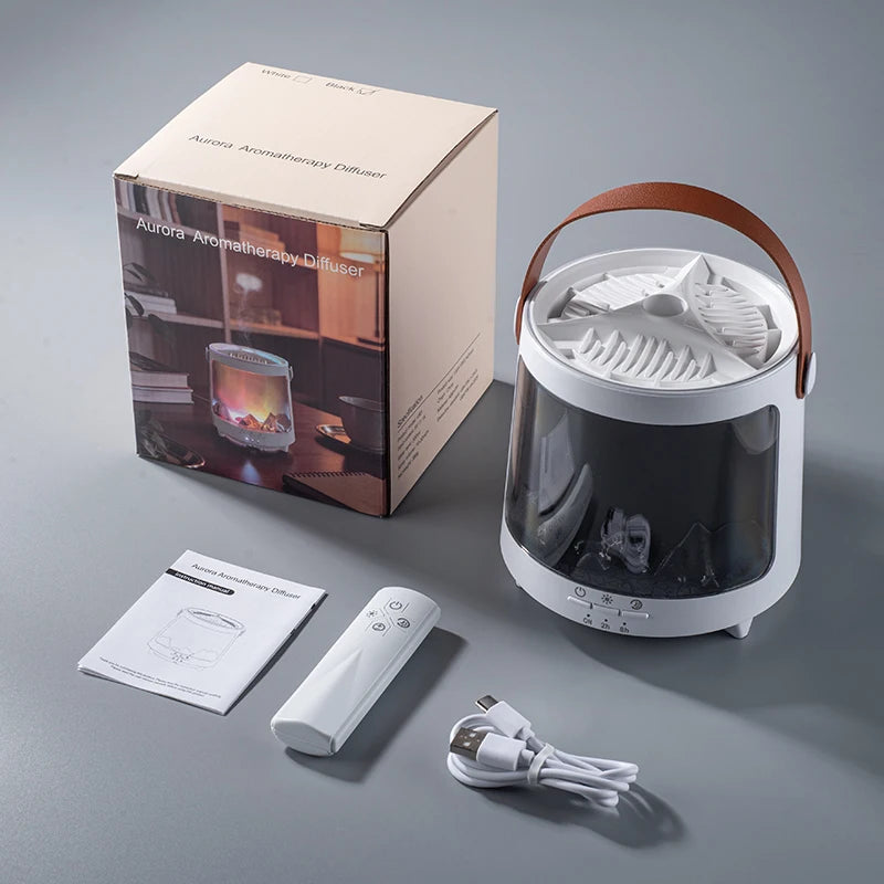Aurora Mountain Flame Diffuser