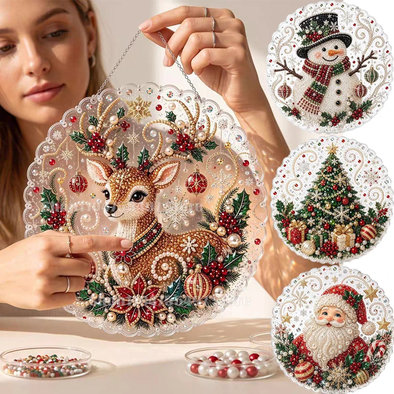 DIY Christmas Pearl Suncatcher Kit – Home Hearth Well