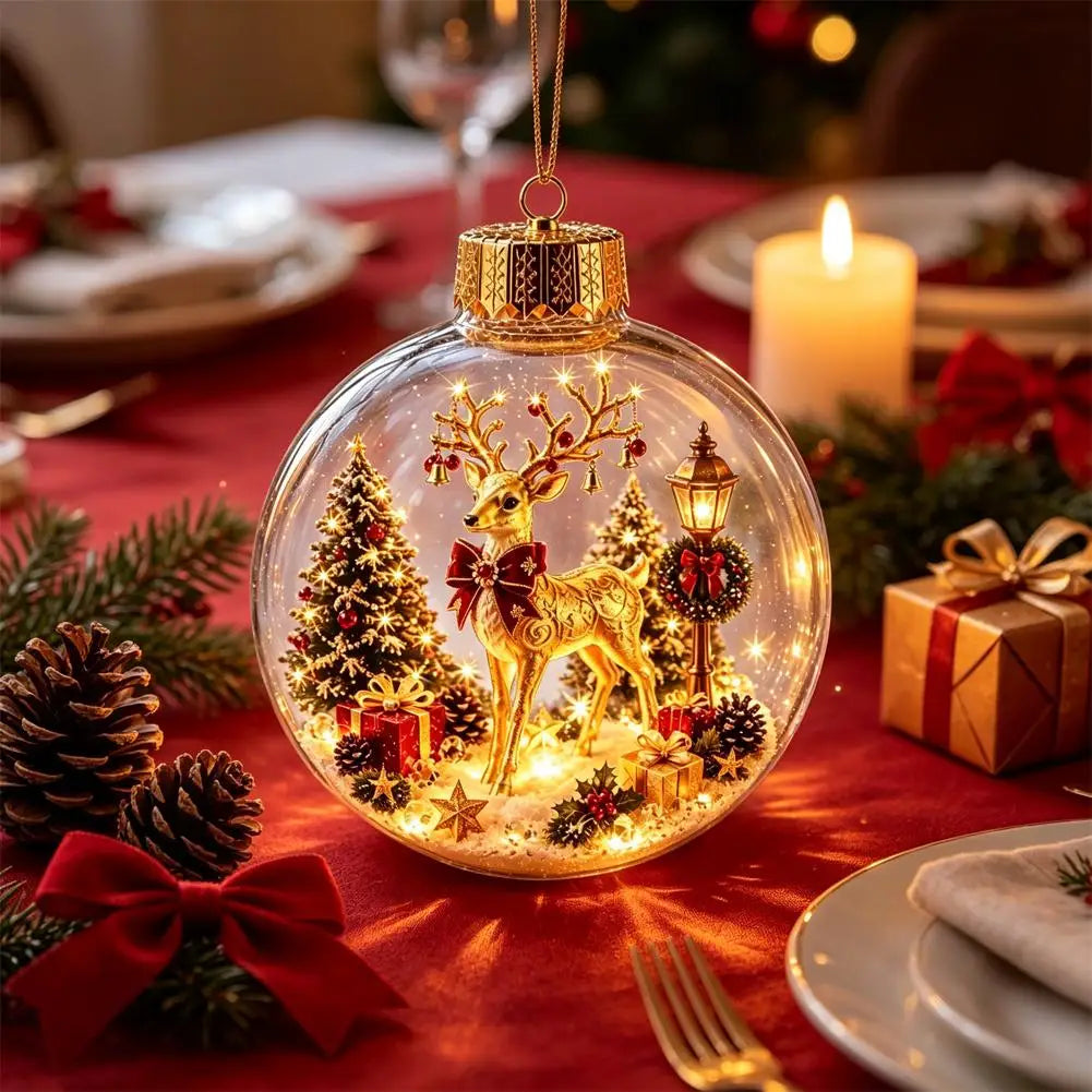 Glowing Christmas Story Crystal Ball – view 4