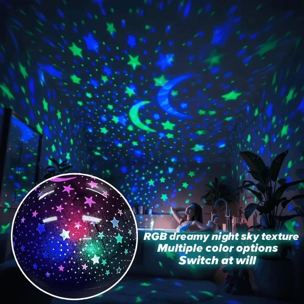 Starry Sky Night Light Projector – view 2
