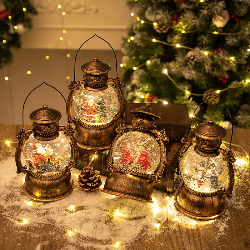 Musical Snow Globe Lantern – view 2