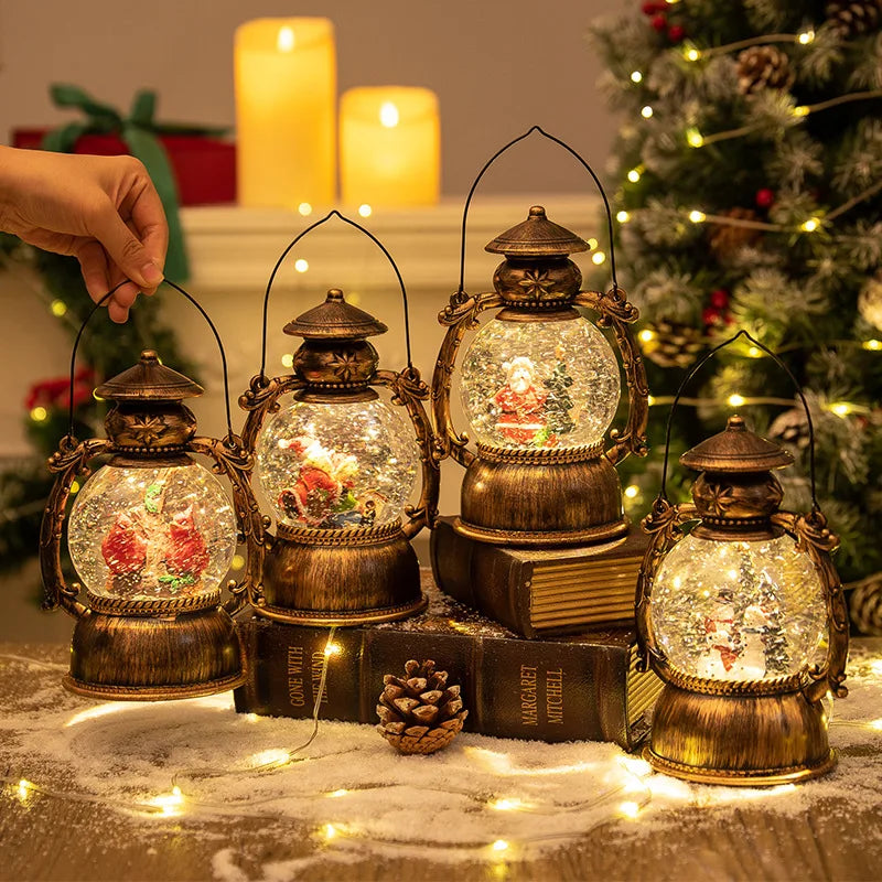 Musical Snow Globe Lantern – Home Hearth Well