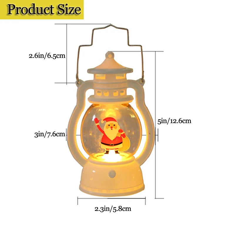 Santa & Snowman LED Lanterns – view 5